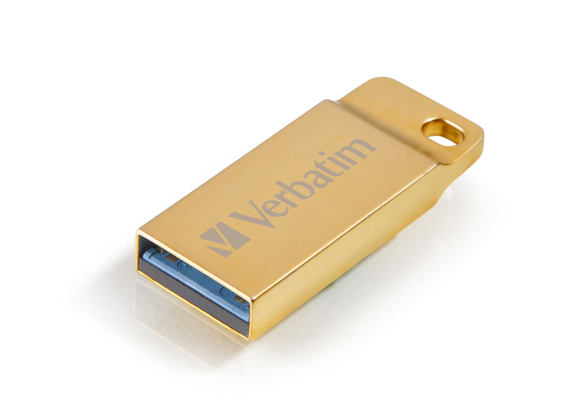 Verbatim Metal Executive USB 3.0 Flash Drive - 16GB - Gold