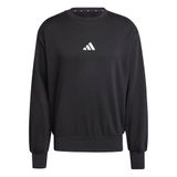 adidas heren Essentials Feelcozy Fleece Sweatshirt, black/white, XXL