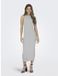 Betty Lange Robe Sans Manches Gris L Femme
