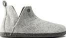 Birkenstock Andermatt pantoffels lamsvel grijs uni (1017884)