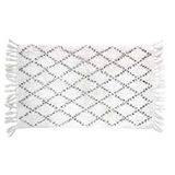 Douceur d'Interieur Latika Badmat, wit, 50 x 80 cm