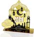 Ramadan mubarak adventskalender - Acryl Eid Kareem Countdown voor huis kantoor tafeldecoratie