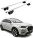 Omtec Omac Barres De Toit Pour Ds 7 Crossback / Ds 7 2017-2026 – City Crash Tested – Iso Pas 11154:2006 – Antivol Inclus – Charge Max 75 Kg – 2 Barres Argent