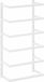 vidaXL Handdoekenrek 24x12x48 cm staal wit