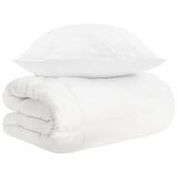 vidaXL - Deken - Set - 3 - st - Wit - Bamboevezel
