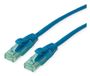 ROLINE Recycled Material 21.45.3140 netwerkkabel Blauw 0,5 m Cat6a U/UTP Rond
