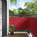 VidaXL Balkon scherm rechthoekig 100 x 1000 cm oxford stof rood