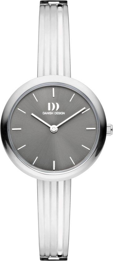 Danish Design IV64Q1262 quartz zilver - edelstaal band 3 ATM handen wassen