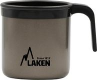 Laken Mug camping Aluminium (0,4 L) couleur alu foncé
