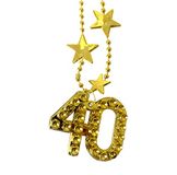 Folat - Goudkleurige Ketting 40 Jaar