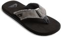 Quiksilver Monkey Abyss Heren Slippers - Grey/Black/Brown - Maat 44