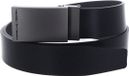 PORSCHE DESIGN Leren riem Business Belt Plate Buckle 35 W90 Black zwart