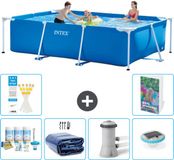 Intex Rechthoekig Frame Zwembad - 300 x 200 x 75 cm - Blauw