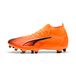 PUMA Chaussures de football Ultra 6 Match+ Fg/Ag WN pour femme, Heat Fire PUMA Noir/rouge brillant, 36 EU