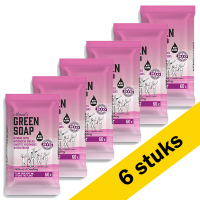 Marcel's Green Soap Aanbieding: 6x Marcel's Green Soap hygiënische doekjes patchouli en cranberry (60 stuks)