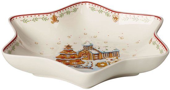 Villeroy & Boch Winter Bakery Delight - Schaal ster Peperkoek 24,5cm