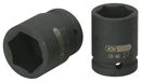 KS Tools 515.1329-E 3/4" Dopsleutel, zeskant, kracht kort, 29mm, Hanger