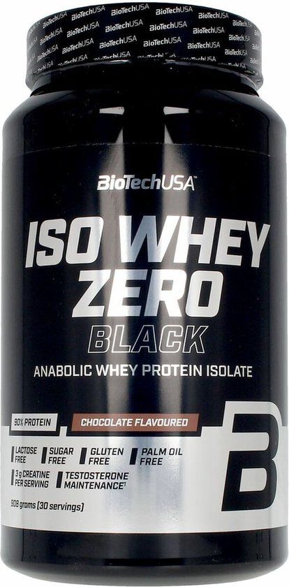 BiotechUSA Iso Whey Zero Black - Chocolade - 908g