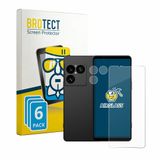 BROTECT Screenprotector 6 Stuks voor Sony Xperia 1 VIII (Voor+Camera) Beschermglas transparant