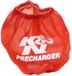 K&N HA-3500PR Precharger Filterhoes voor HA-3500, 98-89 x 97mm - Rood