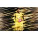 Papier peint panoramique Football - Joueur de foot - 408 cm x 255 cm
