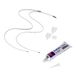 Adapterkabel, Ledstrips Adapterkabel - witte kabel voor ledstrips 220 Vac, 91 g, ideaal voor neonverbindingen en ledstrips binnen en buiten