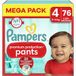 Pampers Premium Protection Pants Maat 4 Mega Pack 76 stuks 9/15 KG