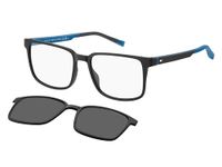 Hyaluronic TOMMY HILFIGER Th 2145/Cs Zonnebril voor heren, 1 stuk, Grijs - Blauw