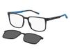 Hyaluronic TOMMY HILFIGER Th 2145/Cs Zonnebril voor heren, 1 stuk, Grijs - Blauw
