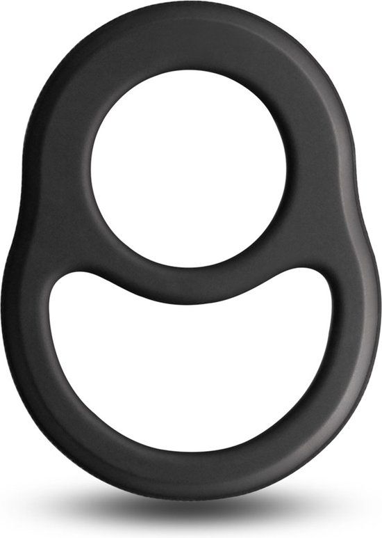 NS Novelties Renegade - Cradle - Siliconen Cockring - Zwart
