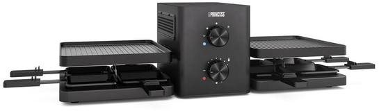 Princess 162660 Raclette Purify - 8 Personen - Met Afzuiging - Zwart