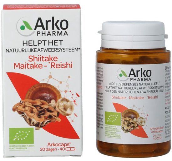 Arkocaps Reishi Shiitake Maitake Bio (40 capsules)