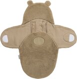 Meyco Baby Bear Wikkeldeken - Teddy - Warm Brown - 100x100 - Herfst/Winter 2025