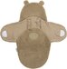 Meyco Baby Bear Wikkeldeken - Teddy - Warm Brown - 100x100 - Herfst/Winter 2025