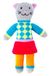 Tess Knuffel gebreid kat 36 cm