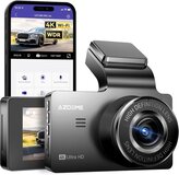 AZDome M63 Lite 1CH Dashcam - Ultra 4K, Wifi, Park Mode, 3" LCD