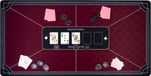 Longfield Engelhart Pokerkleed Rood 120x60 cm