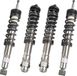 H&R RVS TwinTube schroefset passend voor Audi A4 Sedan/Avant 2WD tot 980kg VA-Last -1999 VA40-70/AA30-60mm
