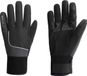 Rogelli Essential HI VIS Hommes Gants de vélo - Hiver - Noir
