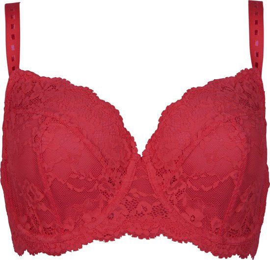 After Eden LOÏS D-cup & up RECYCLED BH - Rood - Maat 80G