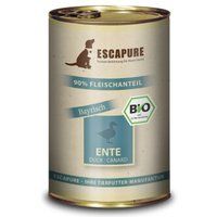 ESCAPURE natvoer hond organic adult eend 6x400 g