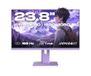 JAPANNEXT Gaming Monitor 23.8" IPS Full HD 165Hz 1ms Pastel Paars