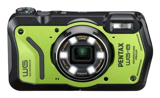 Ricoh Pentax WG-8 compact camera - Groen - 0027075311145
