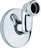 GROHE S koppeling met rozet per stuk 12 x 34 chroom 12005000