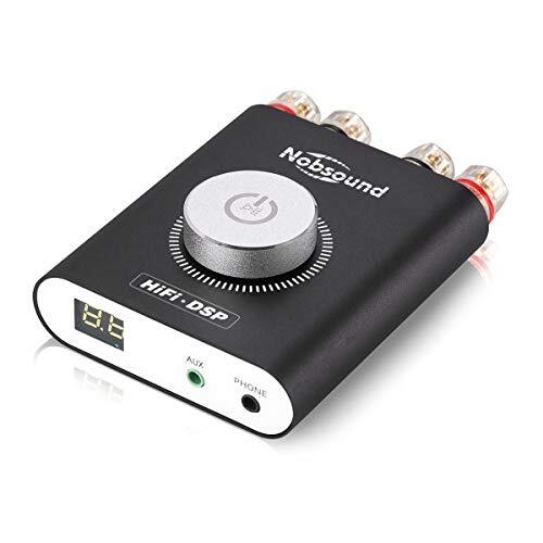 Nobsound NS-20G Mini Digital Power Amplifier Bluetooth HiFi Stereo Amp Power versterker 100W + 100W (zwart)