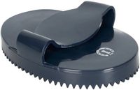 Imperial Riding Massageborstel Curry comb soft Blauw/marine