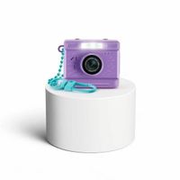 Canal Toys Fotomaker Mini Cam Digitale Foto- en Videocamera Vintage Paars/Blauw Kunststof