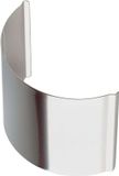 Petromax zijreflector voor Petromax lampen HK350/HK500 Zwart