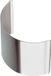 Petromax zijreflector voor Petromax lampen HK350/HK500 Zwart