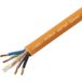 TRU COMPONENTS TC-13537024 Câble en caoutchouc H07RN-F 5 G 4 mm² Orange 1000 m